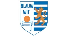 Logo van AKC Blauw-wit