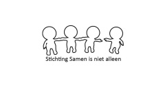 Logo van Stichting Samen is niet alleen