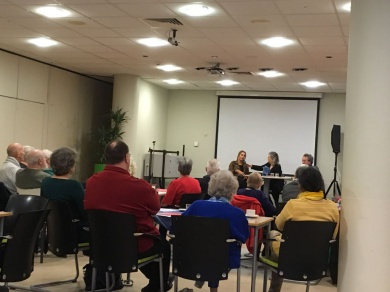 Sfeerimpressie van Alzheimer Café bij Buurtteam Amsterdam Noord