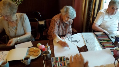 Sfeerimpressie van Dagactiviteiten voor mensen met dementie en geheugenproblemen bij  Zonnehuisgroep Amstelland