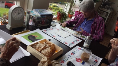 Sfeerimpressie van Dagactiviteiten voor mensen met dementie en geheugenproblemen bij  Zonnehuisgroep Amstelland