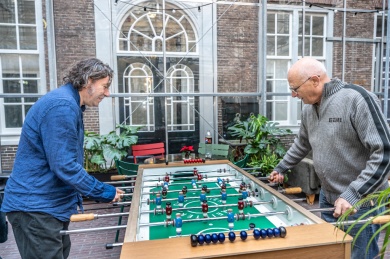 Sfeerimpressie van EDplaats, plek voor ontmoeting bij TEAM ED