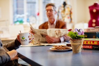 Sfeerimpressie van Gezellige inloop met een fantastisch kopje koffie of thee bij Roads