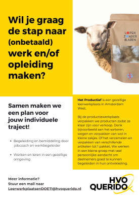 Sfeerimpressie van Het Productief bij  HVO-Querido