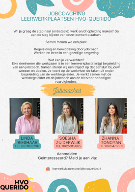 Sfeerimpressie van Leerwerkplaatsen DOET! bij HVO-Querido