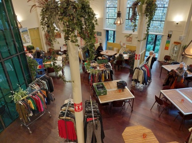 Sfeerimpressie van Ondersteunende diensten in de Oranjekerk bij Philadelphia Zorg Amsterdam