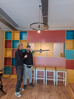 Sfeerimpressie van Restyle de Werkplaats bij  HVO-Querido