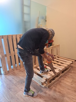 Sfeerimpressie van Restyle de Werkplaats bij  HVO-Querido