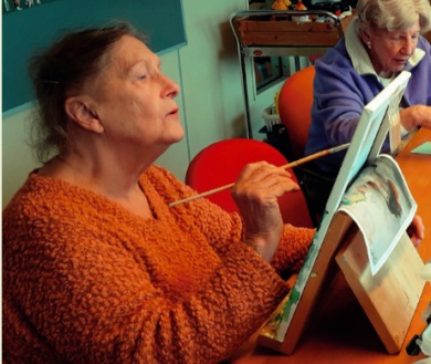 Sfeerimpressie van Tekenen en Schilderen: vrijwilliger gezocht bij  Amstelring