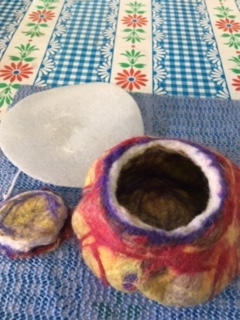 Sfeerimpressie van Vilten bij Buurtwerkplaatsen (BWP)