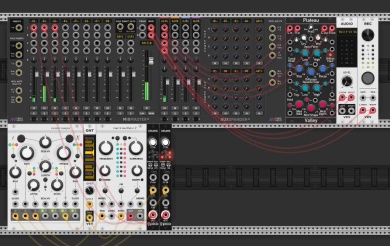 Sfeerimpressie van Workshop Modulaire Synthesizers bij Sociaal Muziekcentrum Eiwerk