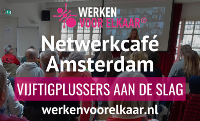 Sfeerimpressie van Workshops voor vijftigplussers bij  Netwerkcafé Amsterdam